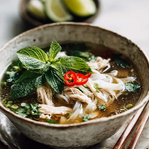 Easy Chicken Pho Recipe