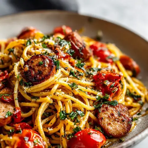 Easy Chicken Sausage Pasta Recipe