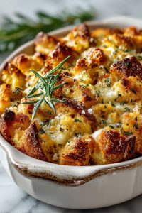 Easy Chicken Stuffing Casserole