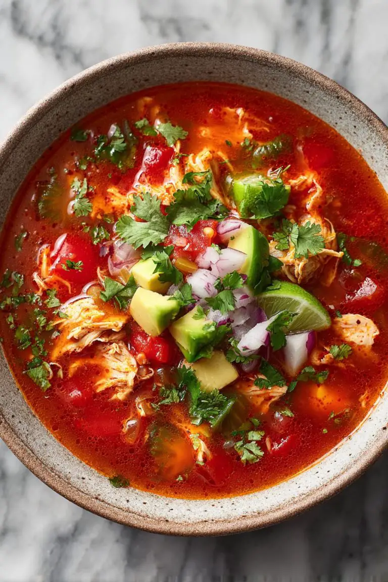 Easy Chicken Taco Soup Recipe