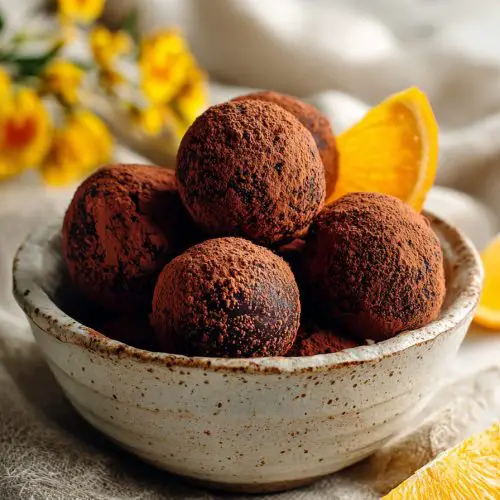 Easy Chocolate Orange Truffles