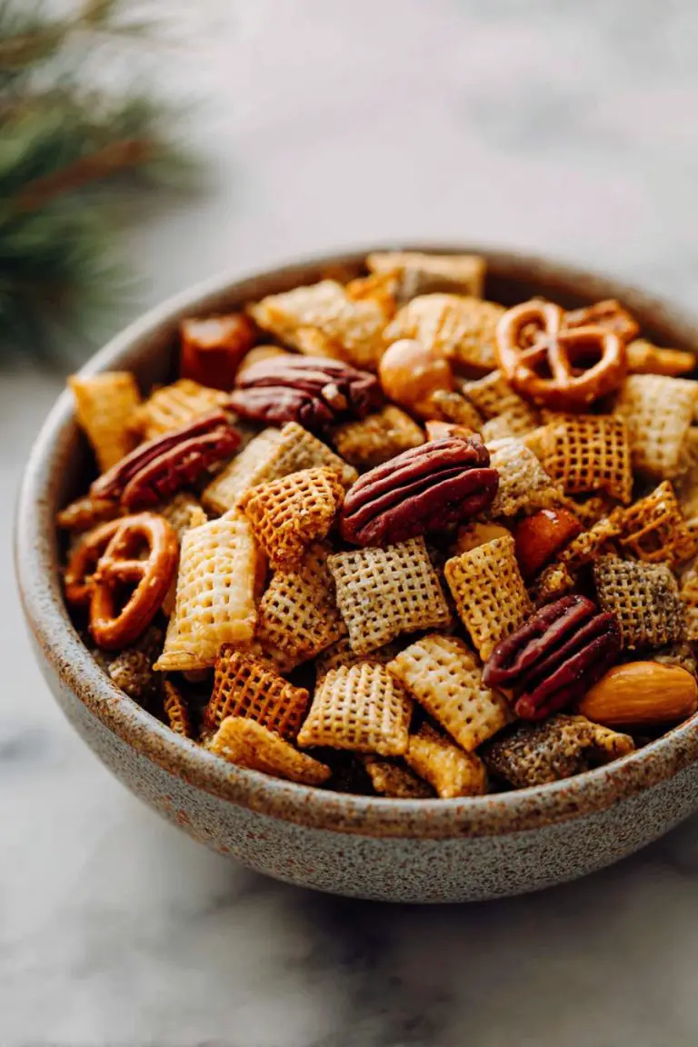 Easy Christmas Crack Chex Mix Recipe