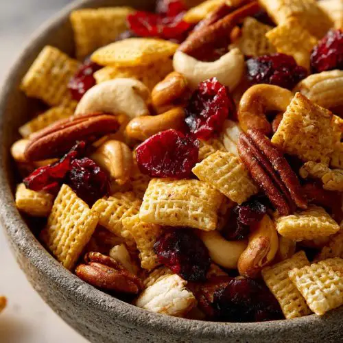 Easy Christmas Crack Chex Mix Recipe