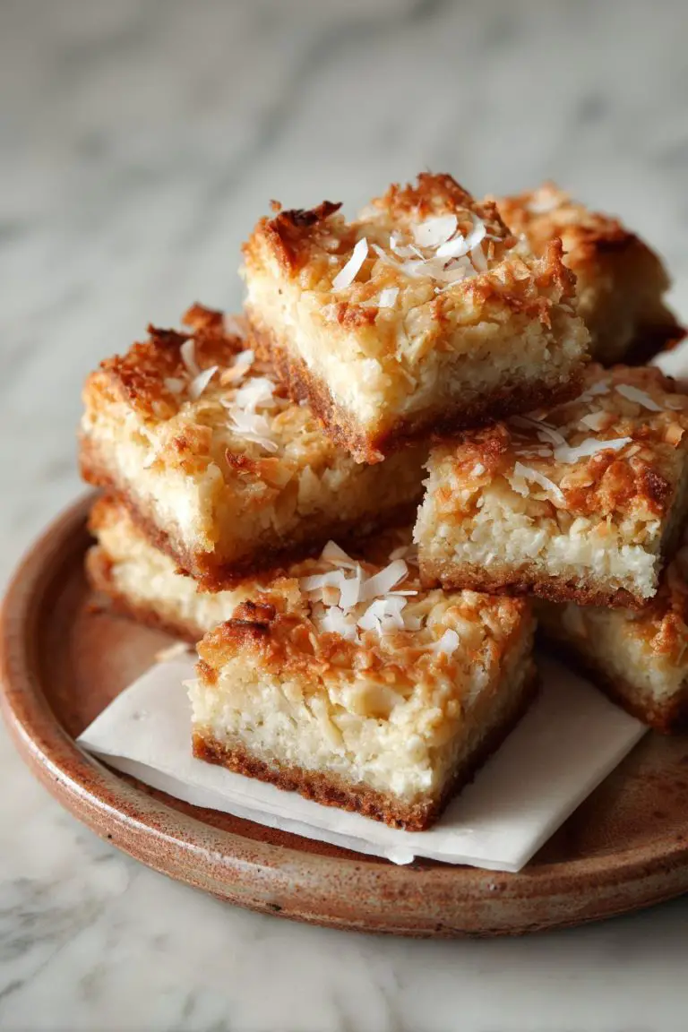 Easy Coconut Blondies