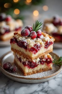 Easy Cranberry Bar Recipes
