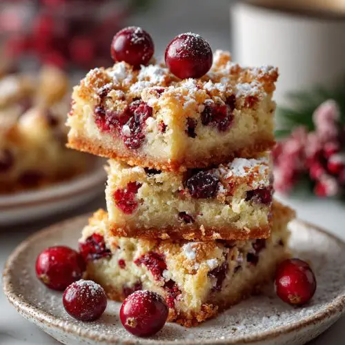 Easy Cranberry Bar Recipes
