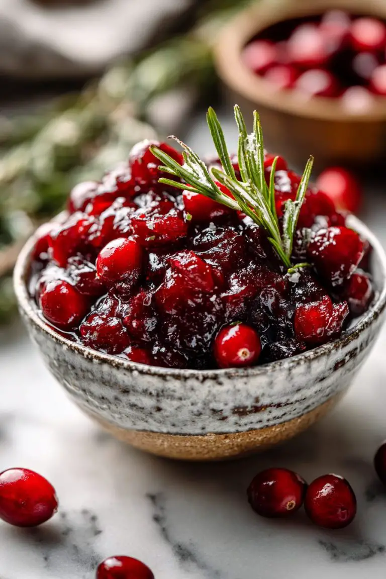 Easy Cranberry Sauce Recipe