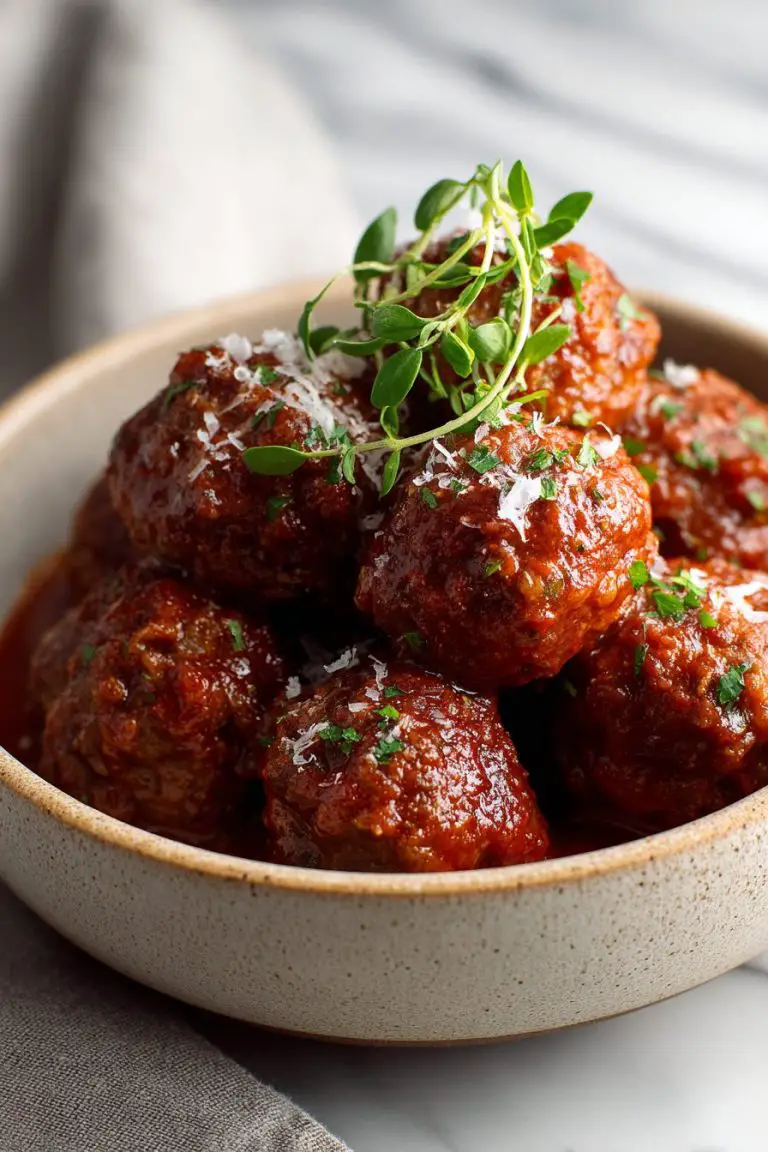 Easy Crockpot Meatballs