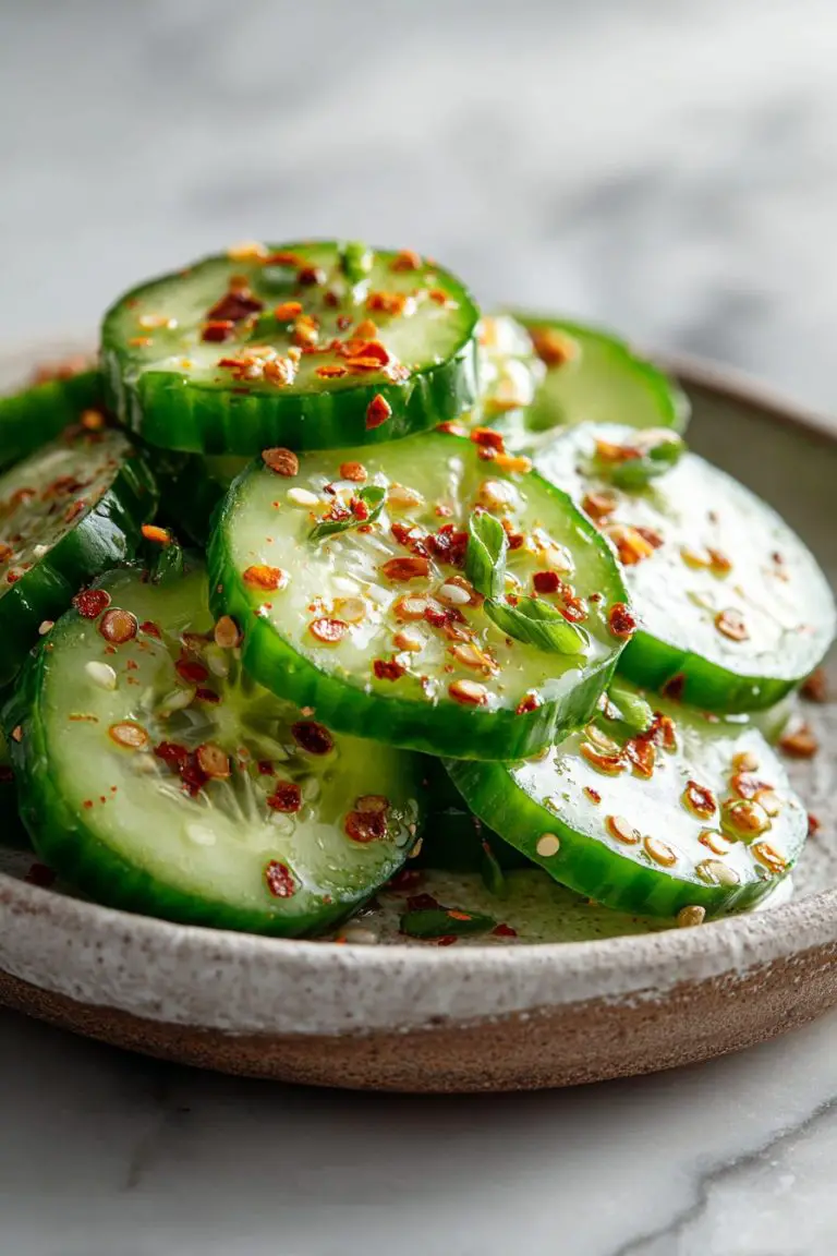 Easy Cucumber Coins with Tajin