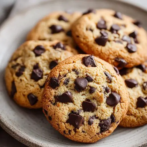 Easy Eggless Chocolate Chip Cookies
