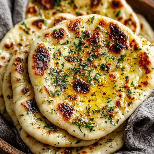 Easy Garlic Naan Recipe