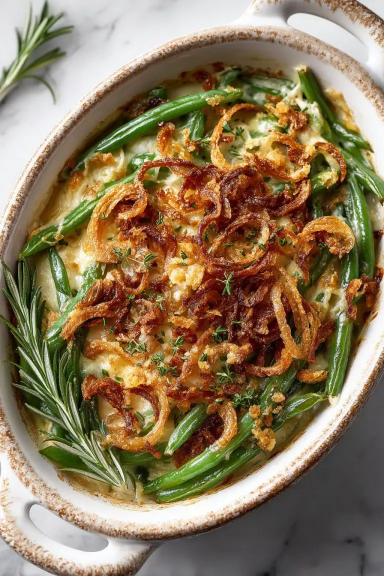 Easy Green Bean Casserole Recipe