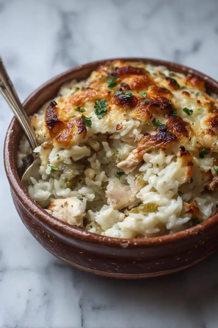 Easy Green Chile Chicken Casserole
