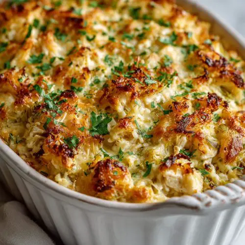 Easy Green Chile Chicken Casserole