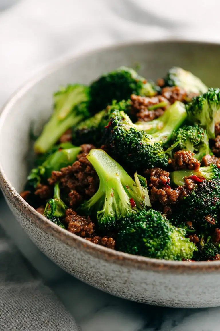 Easy Ground Beef and Broccoli Recipe