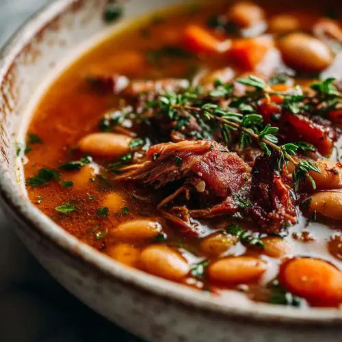 Easy Ham Hock Bean Stew