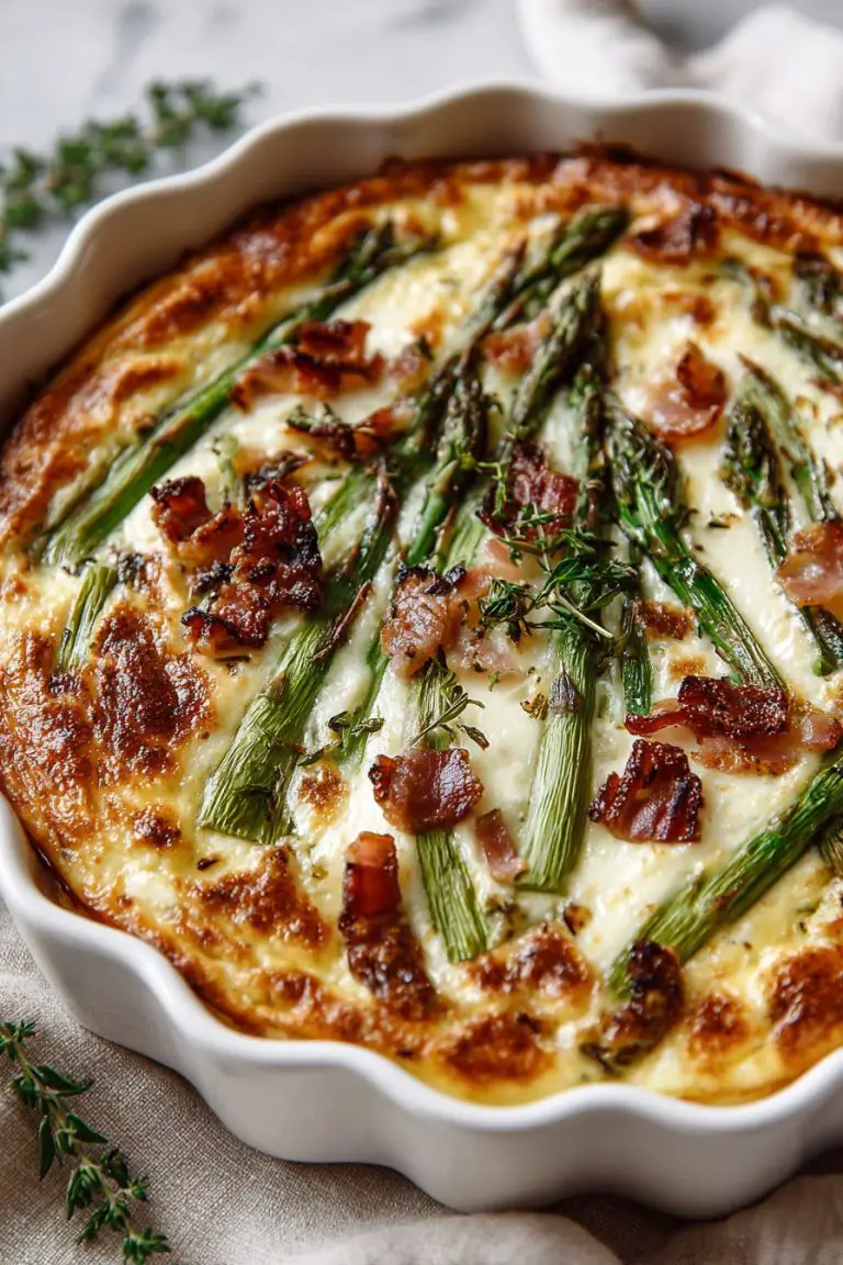 Easy Ham and Asparagus Casserole