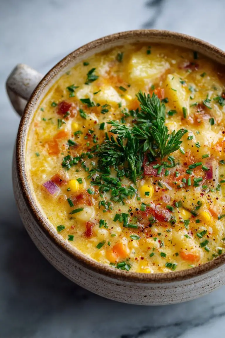 Easy Ham and Potato Corn Chowder