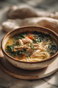 Easy Italian Chicken Noodle Soup