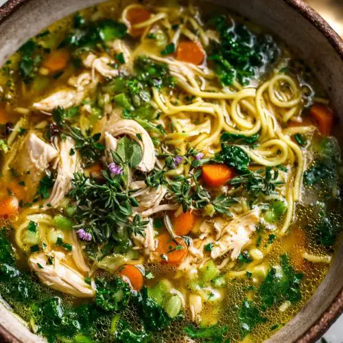 Easy Italian Chicken Noodle Soup