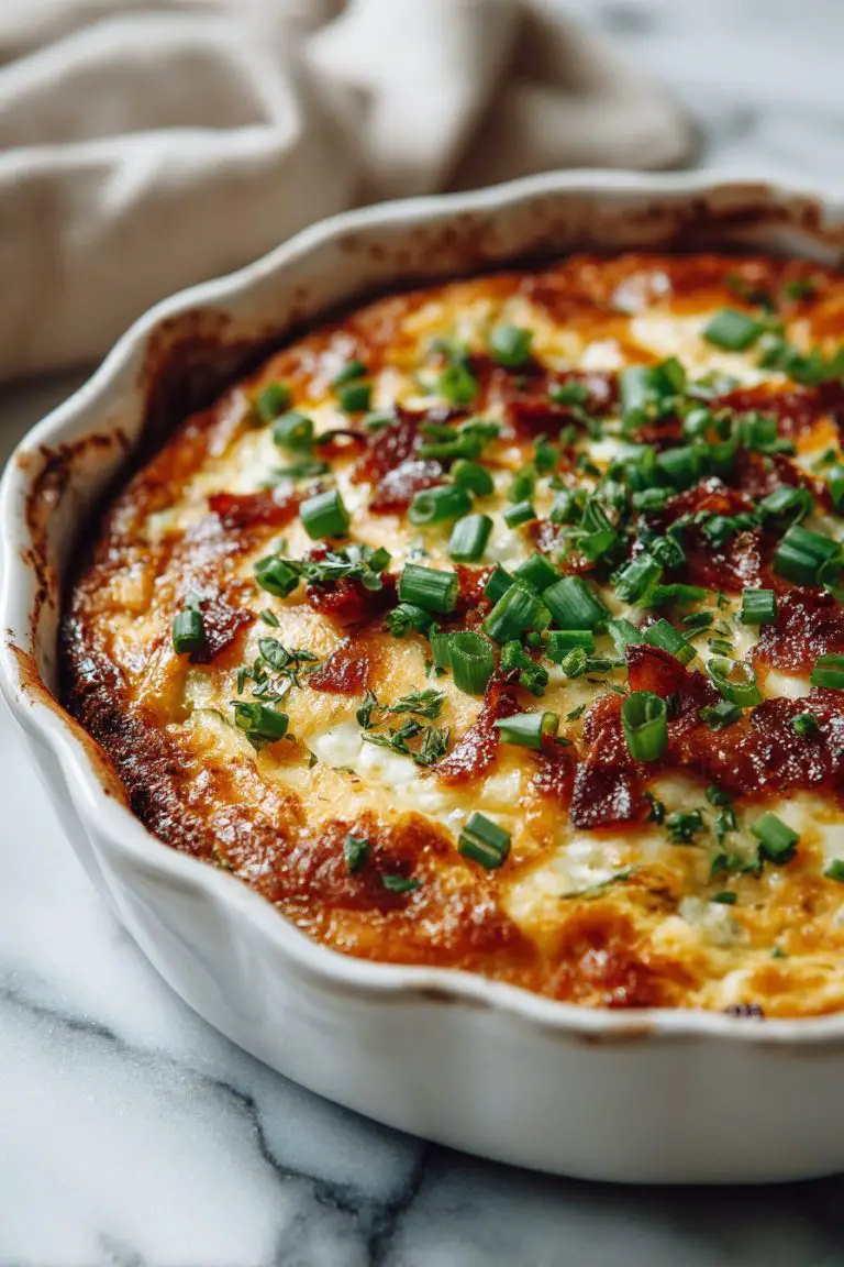 Easy Jalapeño Popper Casserole