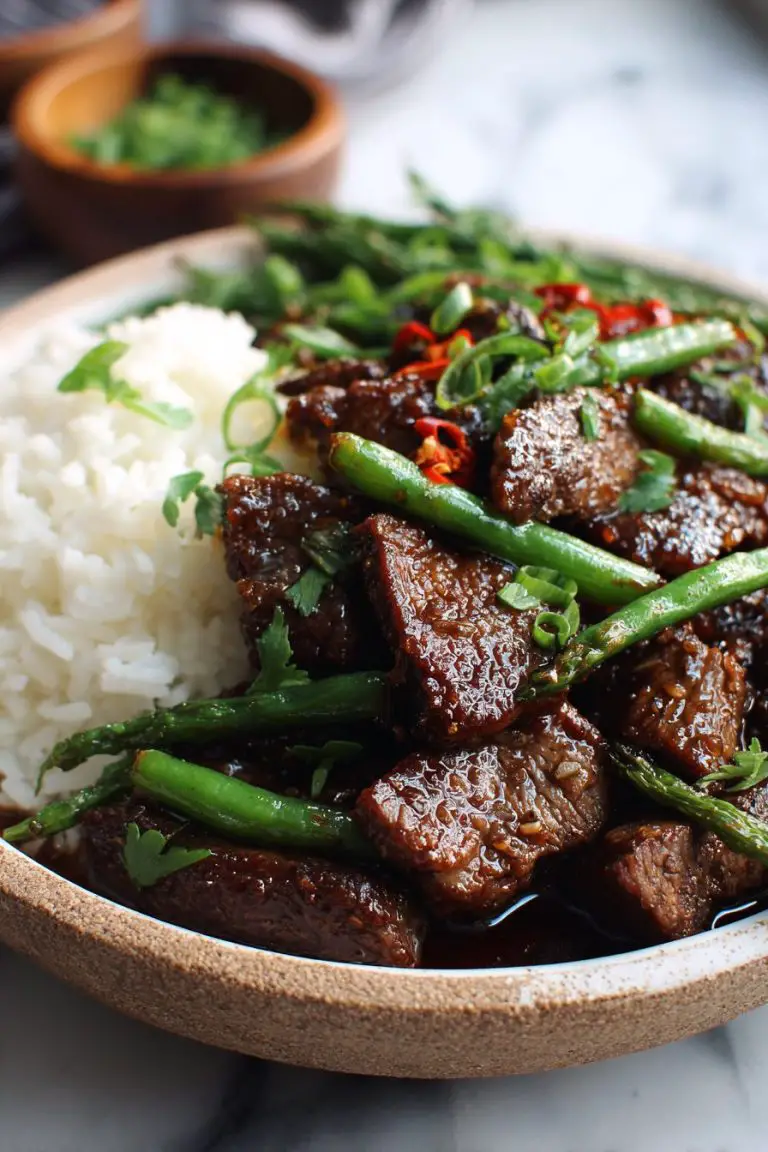 Easy Mongolian Beef Recipe