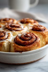 Easy No-Yeast Cinnamon Rolls