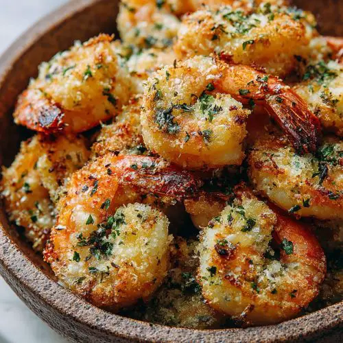 Easy Parmesan Garlic Shrimp