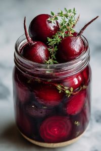 Easy Refrigerator Pickled Beets