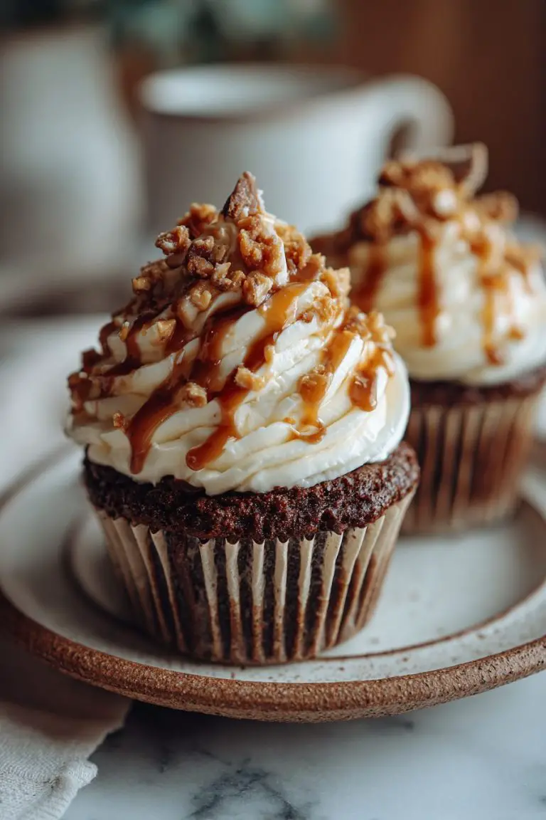 Easy Snickers Cupcakes Recipe