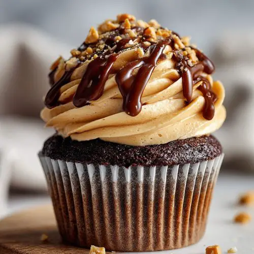 Easy Snickers Cupcakes Recipe