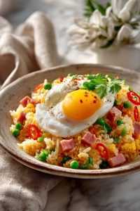 Easy Spam Eggs Rice Recipe