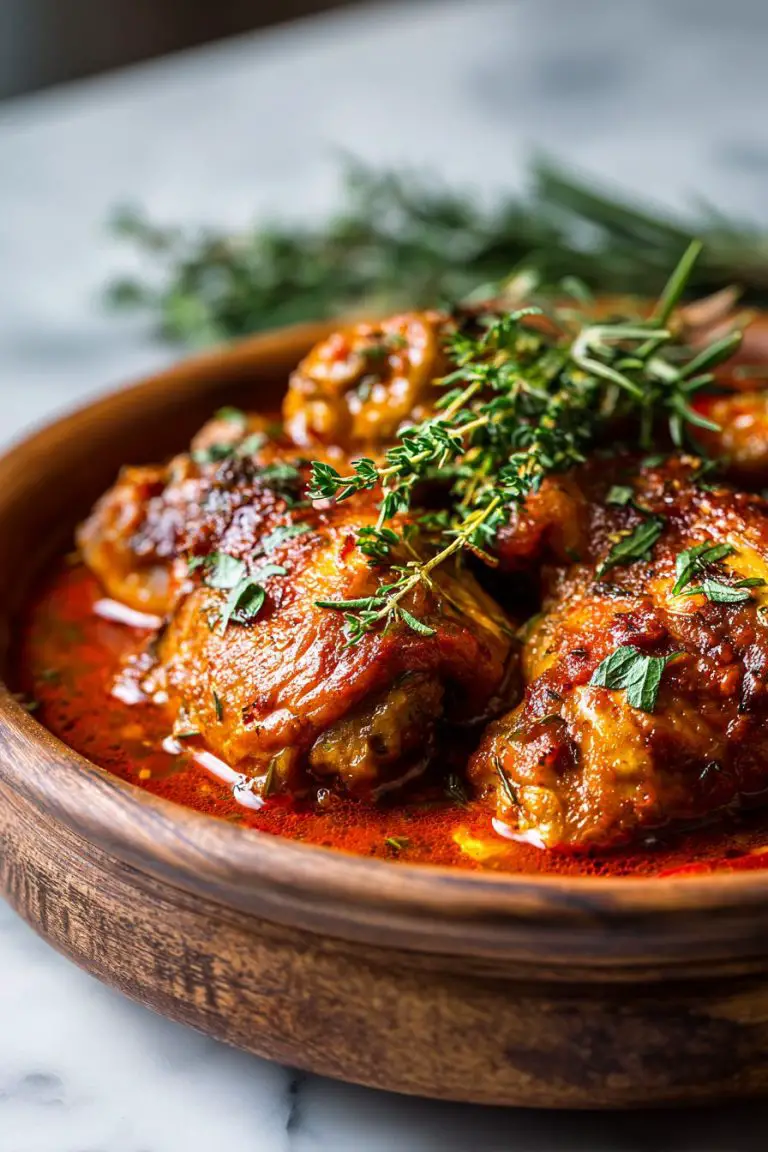 Easy Spanish Chicken in the Slow Cooker