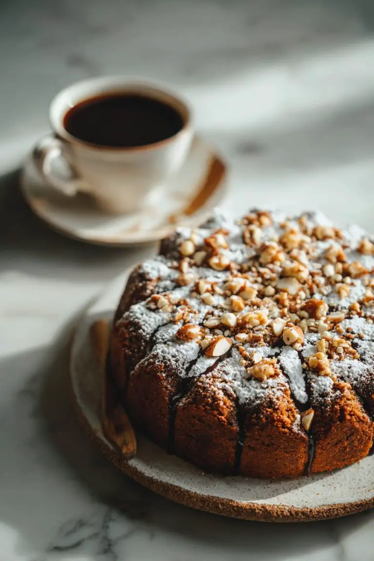 Easy Spanish Coffee Cake Recipe