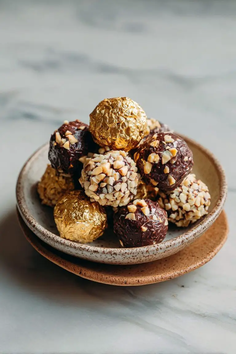 Easy Vegan Ferrero Rocher Recipe