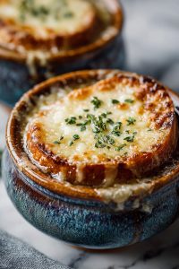 Easy Vegetarian French Onion Soup Recipe