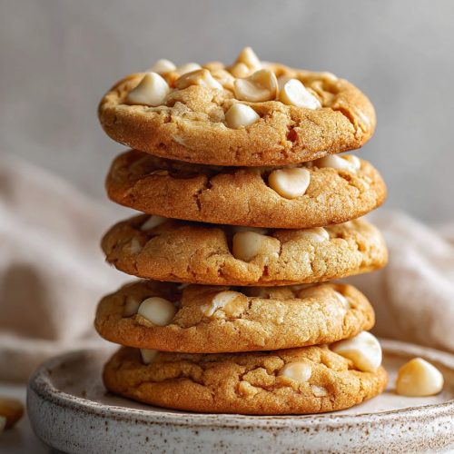 Easy White Chocolate Macadamia Cookies