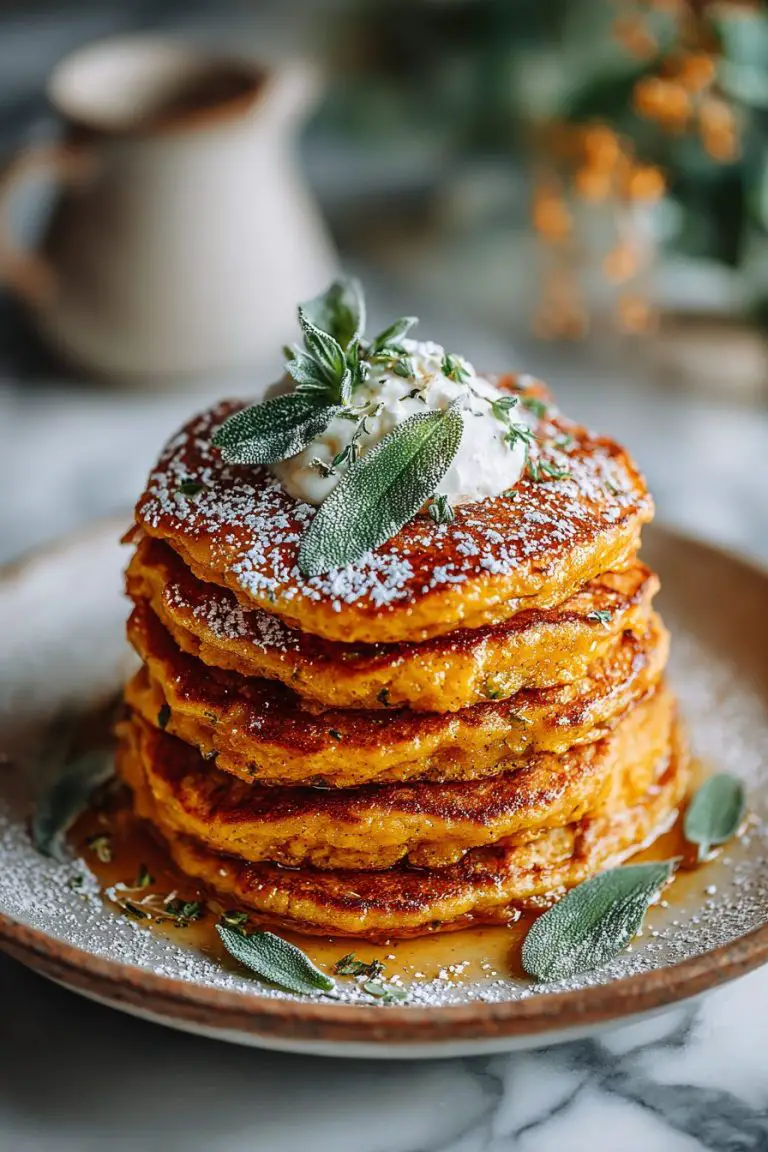 Fluffy Pumpkin Pancakes