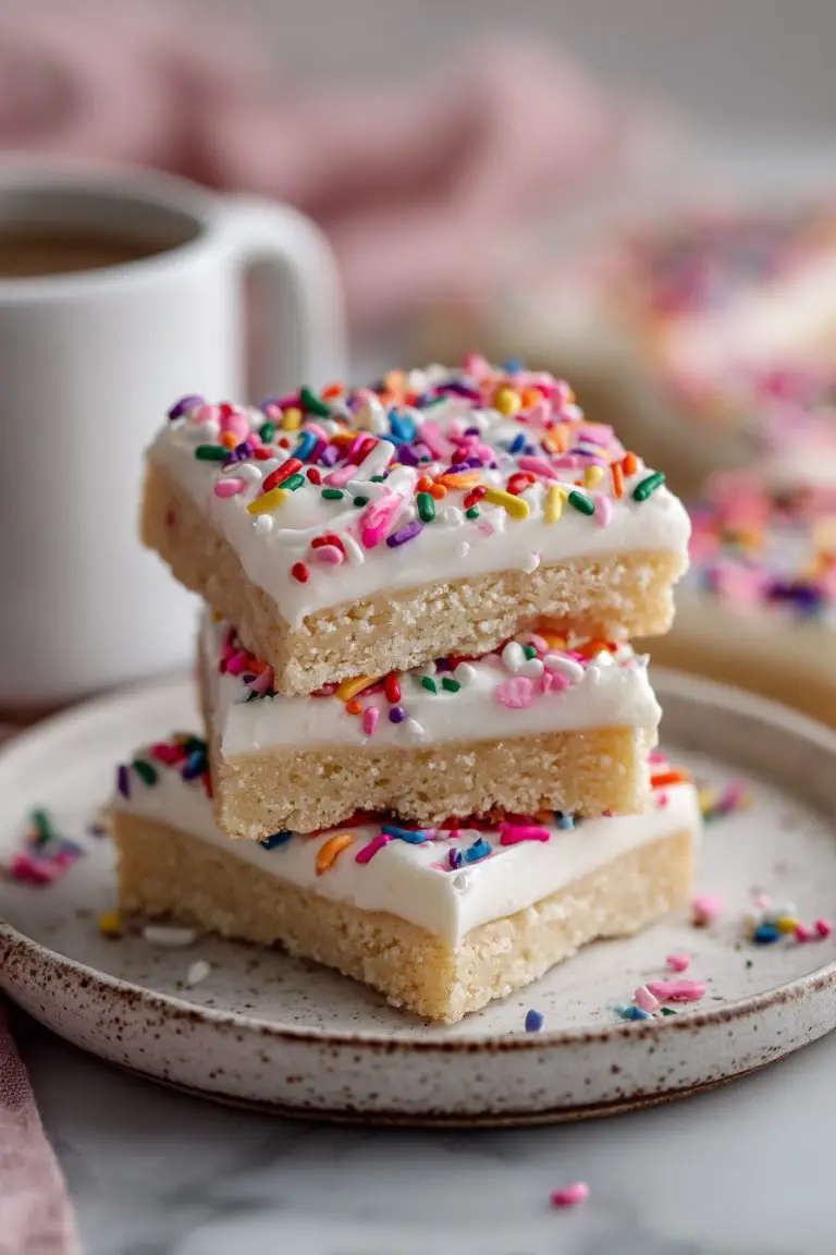 Frosted Sugar Cookie Bars Recipe