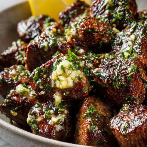 Garlic Butter Steak Bites
