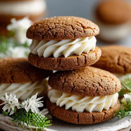 Ginger Cookie Sandwiches