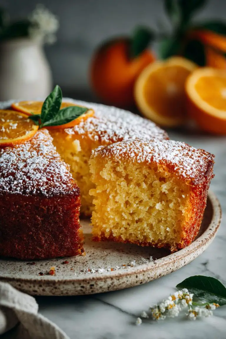 Greek Orange Cake Delight