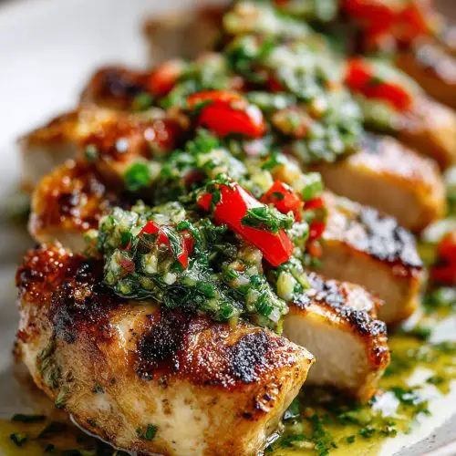 Grilled Chicken Salsa Verde