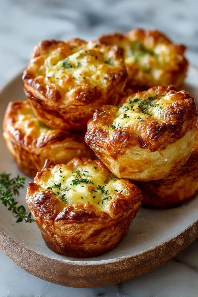 Ham and Cheese Puff Pastry Bites
