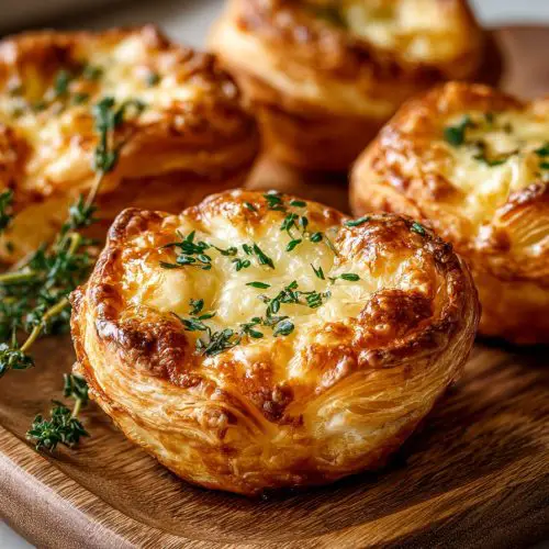 Ham and Cheese Puff Pastry Bites