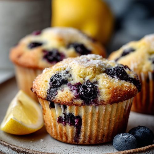 Lemon Blueberry Muffins