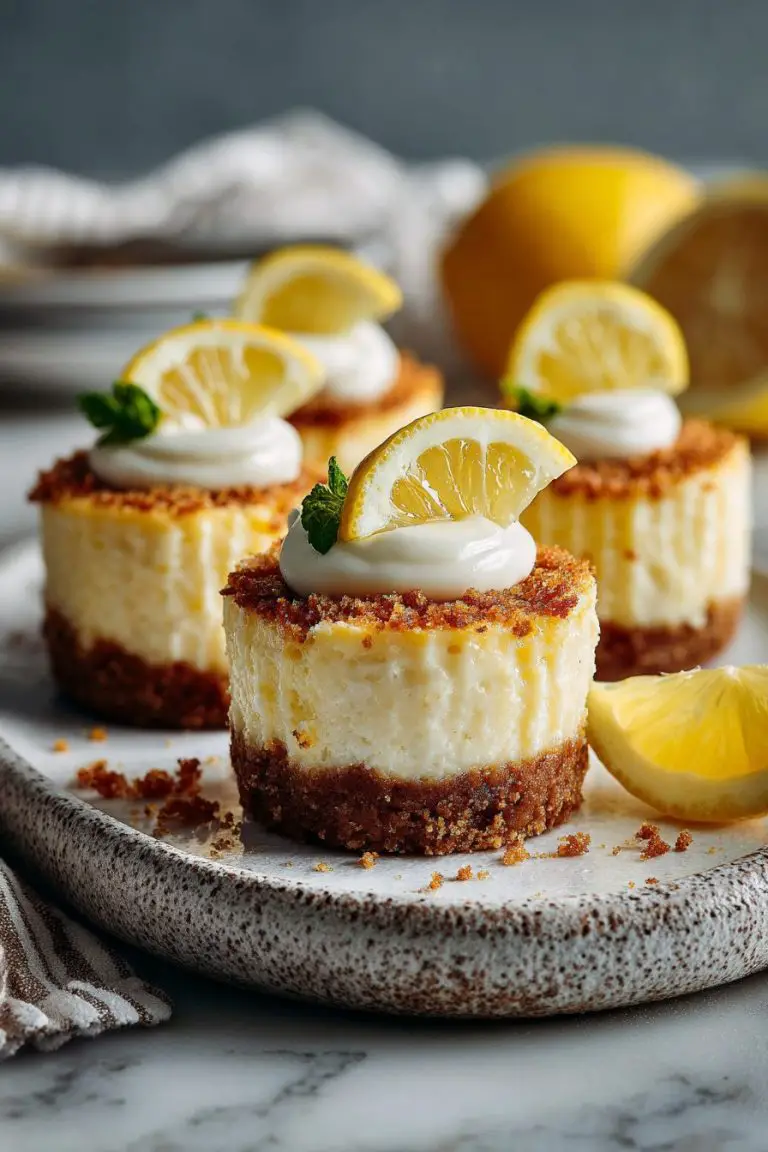 Lemon Cheesecake Bites Recipe