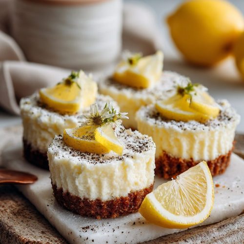Lemon Cheesecake Bites Recipe
