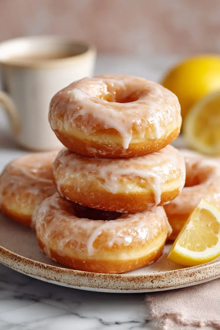 Lemon Glazed Donuts Recipe