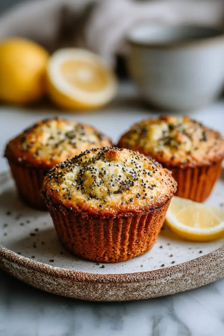 Lemon Poppy Seed Muffins Recipe